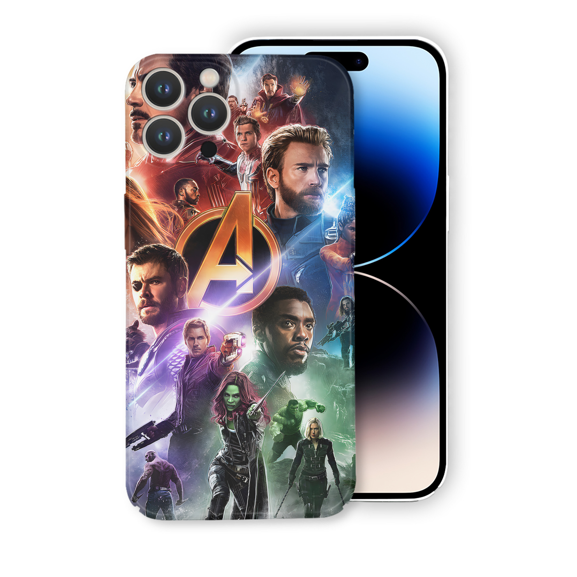（画像用） アベンジャーズ The Avengers 【iPhone 14シリーズ対応】ハードケース